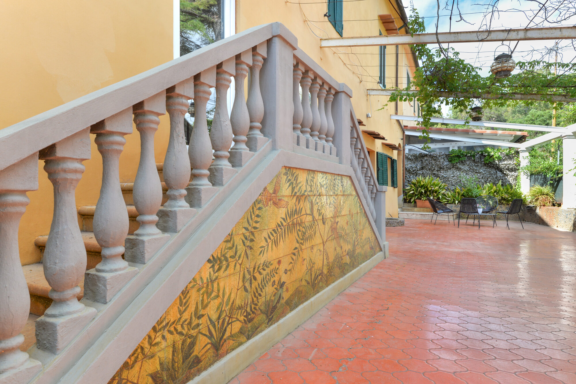Terrazza con vista mare